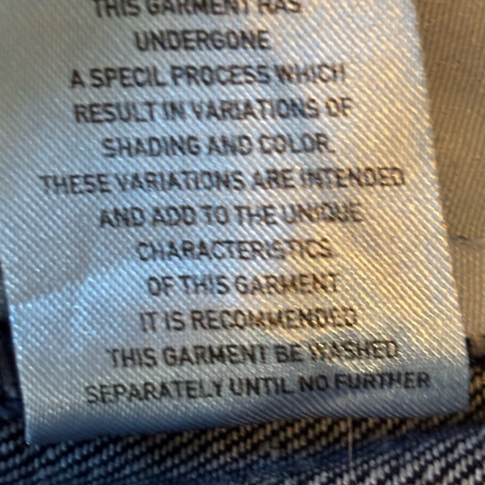 Arketype Mens Blue and White Patterned Skinny Jeans - Picture 7 of 10